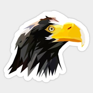 Steller Sea Eagle Edit Sticker